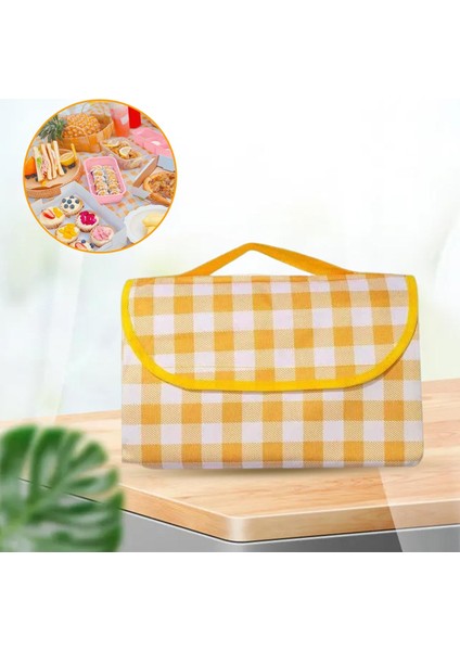 200X200CM Piknik Battaniye Su Geçirmez Büyük Açık Kamp Katlanır Sarı (Yurt Dışından) indirimleri