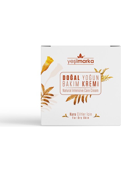 Doğal Yoğun Bakım Kremi