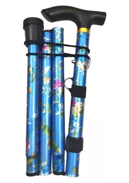 Katlanır Baston Alüminyum Ayarlanabilir 5 Bölüm 2 Adet (Yurt Dışından)