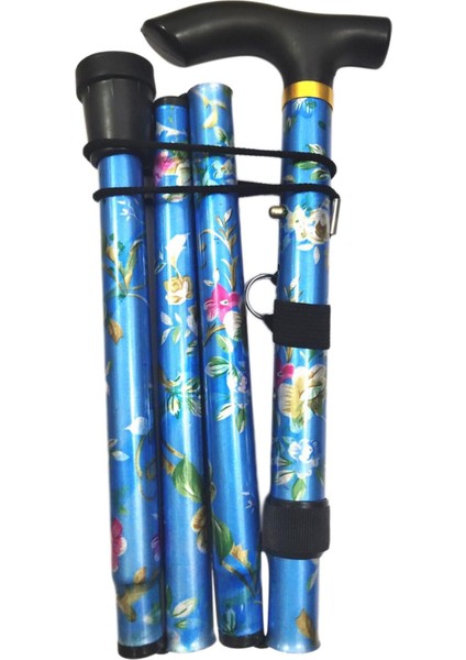 Katlanır Baston Alüminyum Ayarlanabilir 5 Bölüm 2 Adet (Yurt Dışından) modelleri