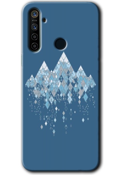 Realme 5i Kılıf Hd Desen Baskılı Arka Kapak - Iceberg