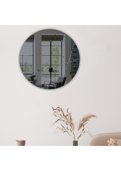 Ayna | Füme Ayna | Tasarım Kanallı | Çap60cm