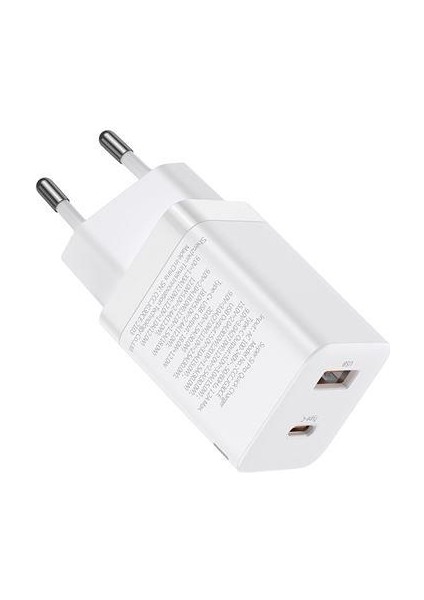 Super Si Pro 30W Hızlı Şarj Type-C + USB Adaptör