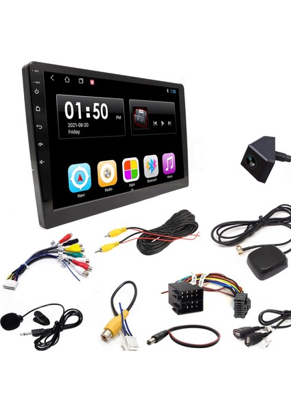 Multimedia Double Teyp 9'' Androıd 2 Ram 16 Rom Wıfı/gps/bt/usb/aux/fm Kameralı Roadstar RD-9600