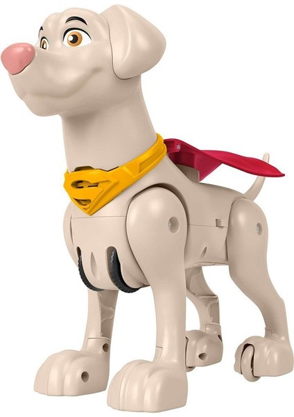 Dc League Of Super Pets - Süper Krypto, Ses ve Motorlu Hareketlere Sahip Dönüşen Figür (35,5 Cm), 3 Yaş ve Üzeri İçin