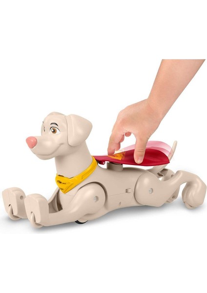 Dc League Of Super Pets - Süper Krypto, Ses ve Motorlu Hareketlere Sahip Dönüşen Figür (35,5 Cm), 3 Yaş ve Üzeri İçin