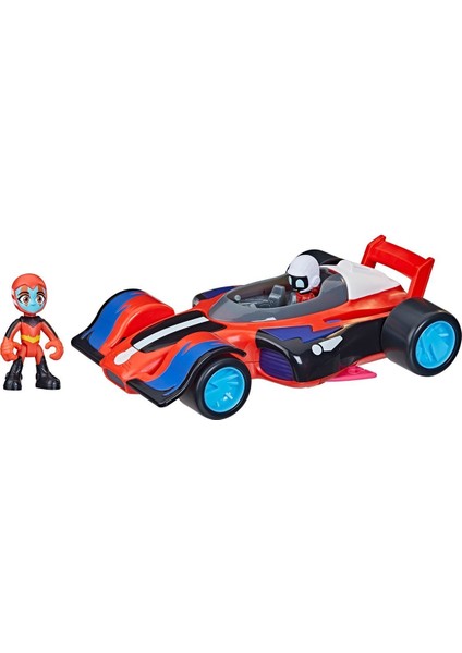 F5206 Pjmaskeliler-Animal Power Turbo Şimşek Araç +3 Yaş