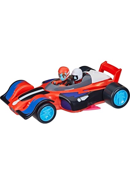 F5206 Pjmaskeliler-Animal Power Turbo Şimşek Araç +3 Yaş