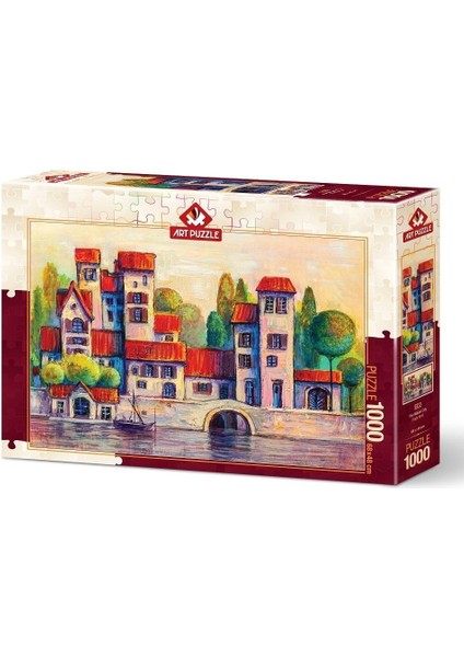 5213 Art Puzzle, Doğa Kent 1000 Parça Puzzle