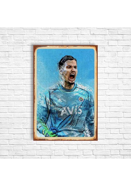 Gora Cem Yılmaz Retro Ahşap Poster