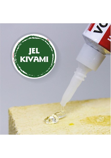 Tamir Et Hızlı Yapıştırıcı Jel Kıvamlı 5gr