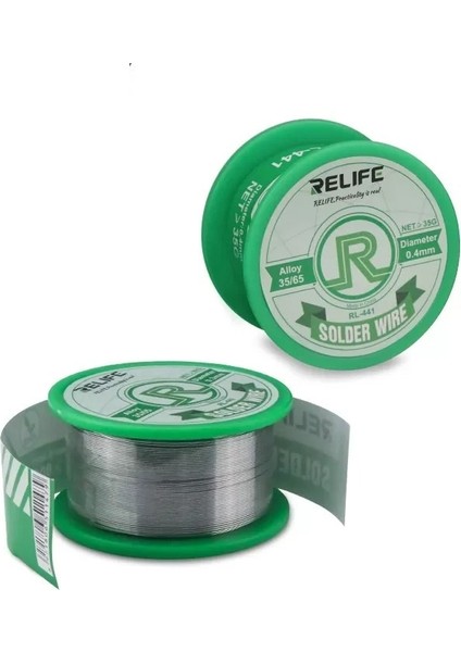 Relıfe RL-440 Lehim Teli  0.4mm