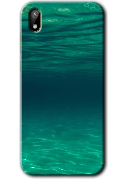 Huawei Y5 2019 Kılıf Hd Desen Baskılı Arka Kapak - Derin Deniz