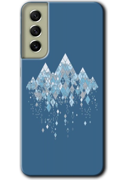 Samsung Galaxy S21 Fe Kılıf Hd Desen Baskılı Arka Kapak - Iceberg