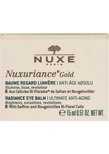 Nuxuriance Gold Radiance Eye Balm 15 ml