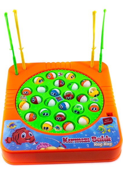 Balık Tutma Oyunu 4 Olta 24 Balık Pilli