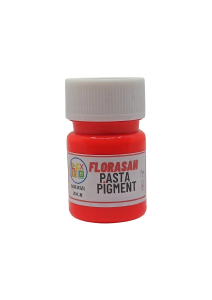 Epoksi Reçine Florasan Pasta Pigment Neon Pigment Kırmızı Renk 20 gr