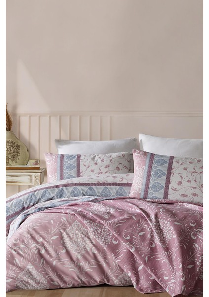 Cotton Life Çift Kişilik Nevresim Takımı - Antik Pembe fiyatları