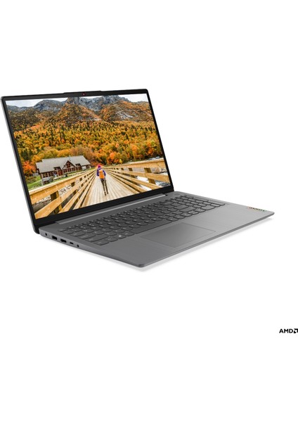 IdeaPad AMD Ryzen 7 5700U 8GB 512GB SSD Freedos 15.6" FHD Taşınabilir Bilgisayar 82KU00VNTX