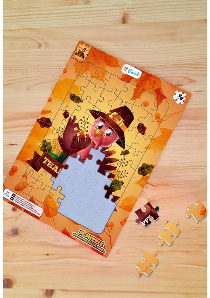 Canlanan Puzzle - Happy Thanksgiving - Şükran Günü (Sürpriz Pırıl )