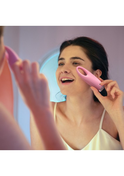 IRIS 2 Aydınlatıcı Göz Masaj Cihazı, Pearl Pink modelleri