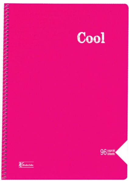 Cool A4 96 Yaprak Pp Kapak Spiralli Defter DÜZ(ÇİZGİSİZ) modelleri