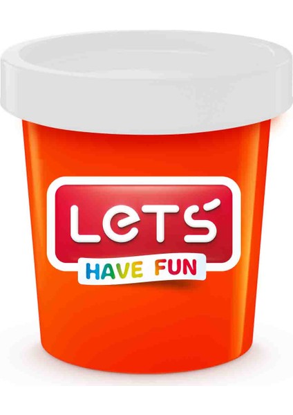 Lets Tek Renk Oyun Hamuru 115 gr Beyaz / L-8440-5