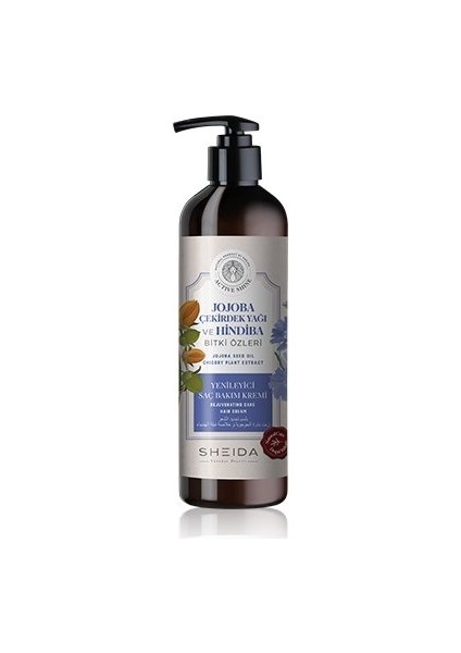 Active Shine Yenileyici Saç Bakım Kremi - Jojoba & Hindiba 500 ml