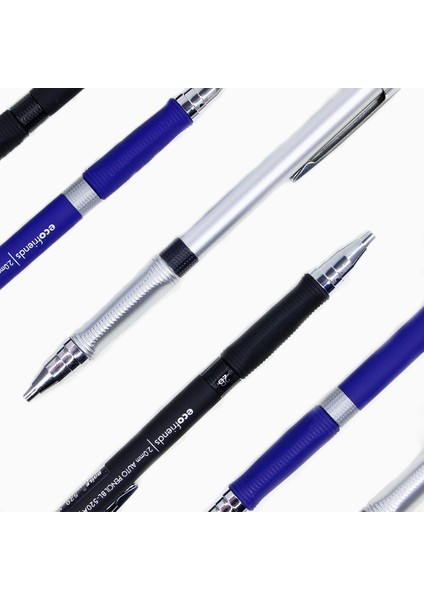 5 Adet Baile 2.0mm Otomatik 2b Kalem, Renk: Mavi (Yurt Dışından)