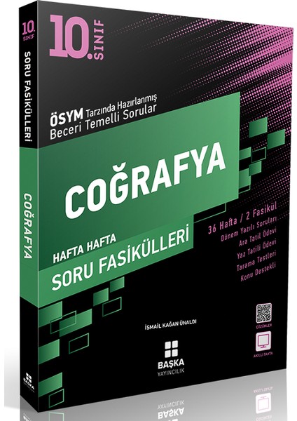 Başka Yayınları 10. Sınıf Coğrafya Hafta Hafta Soru Fasikülleri