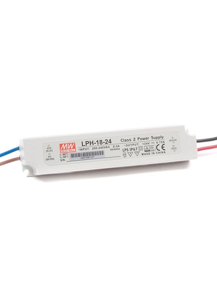 LPH-18-24 18W 24V 0.75A IP67 Ekonomik Led Sürücü