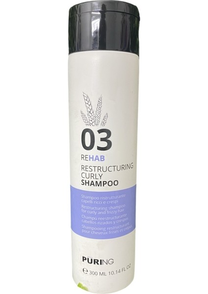 Rehab Shampoo - Kıvırcık Saçlar Için Şampuan 300 ml