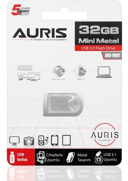 32GB USB 3.0 Mini Metal Flash Bellek fiyatları