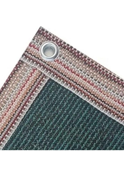 Gölgelik File Çit Filesi %95 Gölge Koruma 1,5 Metre Enli Yeşil 95'lik Bahçe Çiti Halkalı Kuşaklı fırsatları