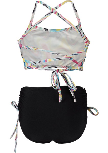 Yüksek Bel Kız Çocuk Bikini Takım 2752 fiyatları