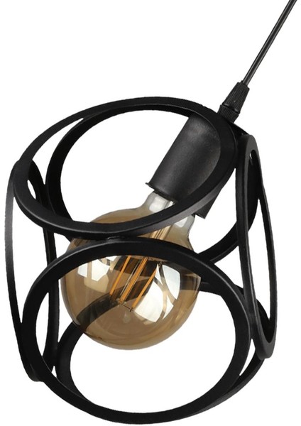 Lingo Tekli Avize Siyah modelleri