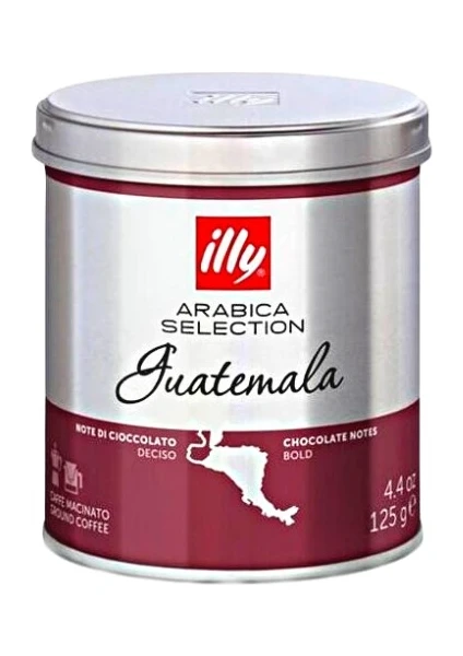 Illy Guatemala Espresso Öğütülmüş Kahve 125 gr