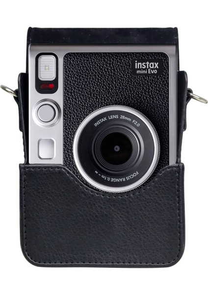 Instax Mini Evo Siyah Fotoğraf Makinası ve Mega Seti