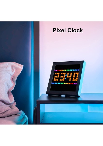 Pixoo 16x16 Piksel LED Ekranlı APP Kontrollü Akıllı Piksel Resim Çerçevesi