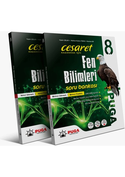 8. Sınıf Fen Bilimleri 2'li Soru Bankası Seti