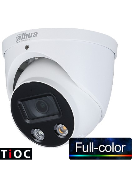 (IPC-HDW3249H-AS-PV-0280B) 1/2.8 2mp 2.8mm Dahili MİK.IP67 Poe Metal Full Color DOME-30MT.