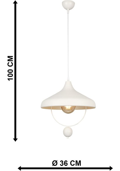 Göksel Tekli Avize Beyaz indirimleri