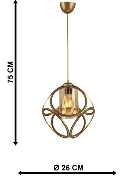 Aydın Tekli Avize Eskitme Bal Akrilik indirimleri