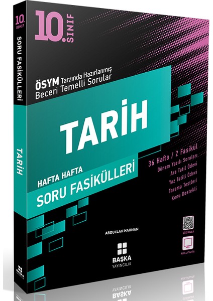 Başka Yayınları 10.Sınıf Tarih Hafta Hafta Soru Fasikülleri