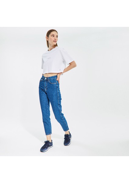 Nautıca Kadın Lacivert Slım Fıt Denım Pantolon 25P450T.93T