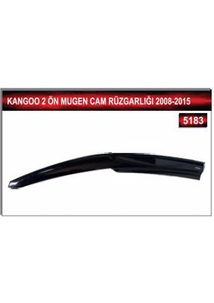 Kangoo 2 Ön Mugen Cam Rüzgarlığı 2008-2015