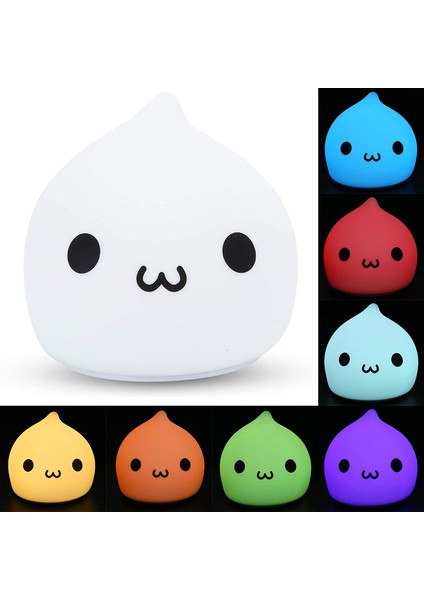 Çocuklar İçin LED Karikatür Figürlü Gece Lambası - Beyaz (Yurt Dışından) modelleri