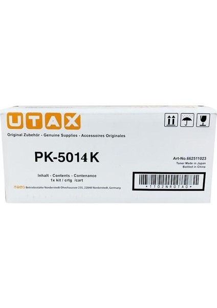 PK-5014 Siyah Orjinal Fotokopi Toneri P-C2155W