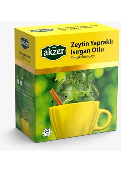 Zeytin Yapraklı Isırgan Otlu Çay 60’lı