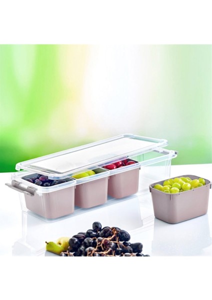 Maxi Bölmeli Saklama Kabı 2,5lt fiyatları